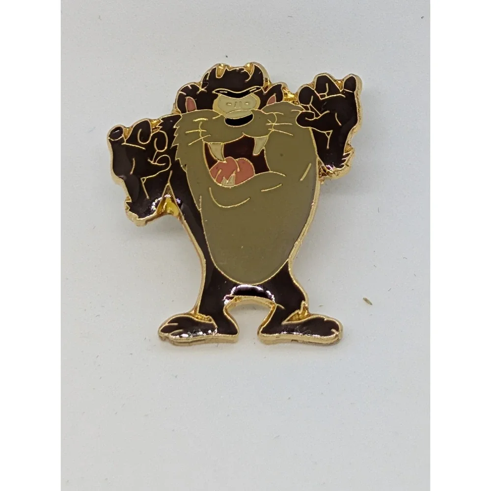 Tasmanian Devil Looney Tunes Lapel Pin Hat Vest‎